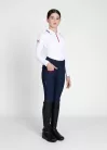 Maximilian YR Concept Hosszú Ujjú Polo Póló (fehér), 2XS (145 - 155 cm)