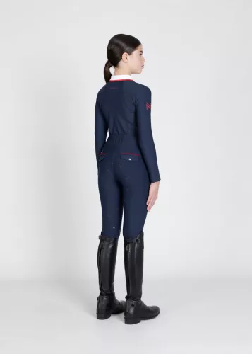 Maximilian YR Pro Lovas Leggings (tengerészkék/pirula)