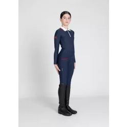 Maximilian YR Pro Lovas Leggings (tengerészkék/pirula)
