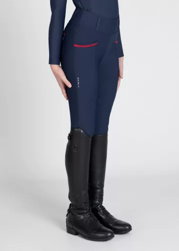 Maximilian YR Pro Lovas Leggings (tengerészkék/pirula)