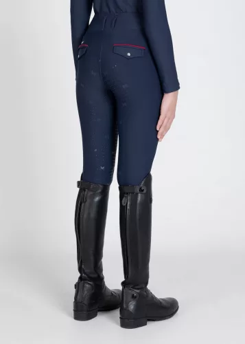 Maximilian YR Pro Lovas Leggings (tengerészkék/pirula)