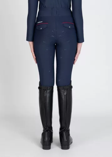 Maximilian YR Pro Lovas Leggings (tengerészkék/pirula)