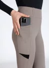 Maximilian Tech Lovagló Leggings (taupe)