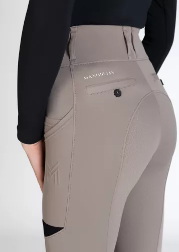 Maximilian Tech Lovagló Leggings (taupe)