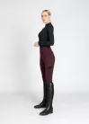 Maximilian Tech Lovagló Leggings (burgundi)