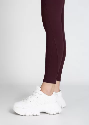 Maximilian Tech Lovagló Leggings (burgundi)
