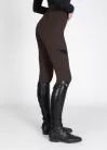 Maximilian Tech Lovagló Leggings (csokoládé)