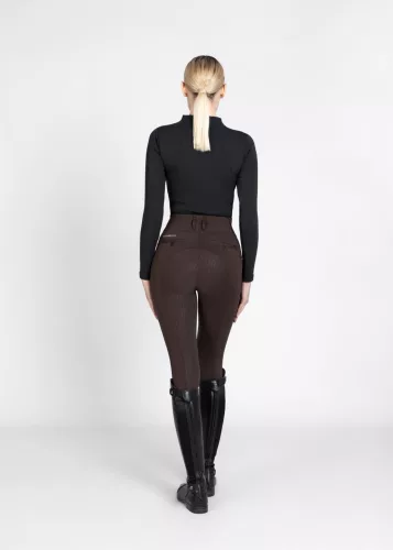 Maximilian Tech Lovagló Leggings (csokoládé)