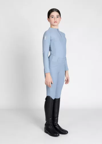 Maximilian YR Hosszú Ujjú Alapréteg (aqua), 4XS (125 - 135 cm)