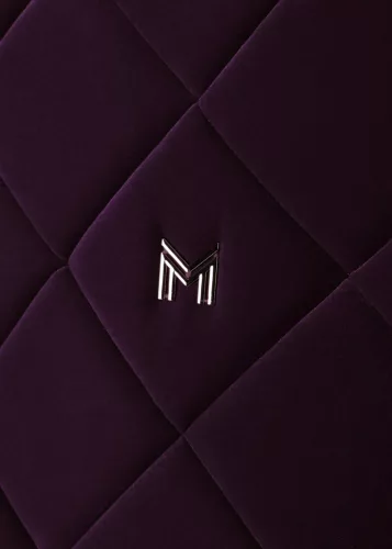 Maximilian Velvet Jumping Saddle Pad (ametiszt)