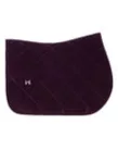 Maximilian Velvet Jumping Saddle Pad (ametiszt)