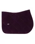Maximilian Velvet Jumping Saddle Pad (ametiszt)