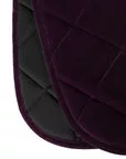 Maximilian Velvet Jumping Saddle Pad (ametiszt)