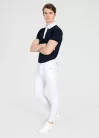 Maximilian Focus Rövid Ujjú Versenypóló (navy)