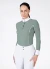 Maximilian Nova Hosszú Ujjú Versenypóló (menta)