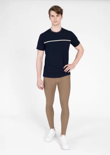 Maximilian Step Technikai Póló (tengerészkék)