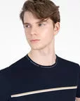 Maximilian Step Technikai Póló (tengerészkék)
