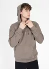 Maximilian Férfi Icon Oversized Kapucnis Pulóver (taupe), XS