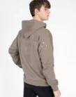 Maximilian Férfi Icon Oversized Kapucnis Pulóver (taupe), XS