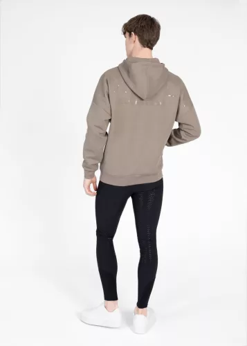 Maximilian Férfi Ikon Oversized Kapucnis Pulóver (taupe), S