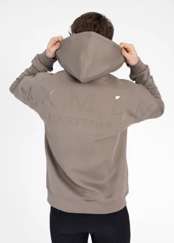 Maximilian Férfi Ikon Oversized Kapucnis Pulóver (taupe), M