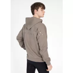   Maximilian Férfi Ikon Oversized Kapucnis Pulóver (taupe), XL