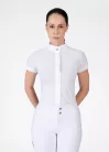 Maximilian Aira Rövid Ujjú Versenypóló (fehér)