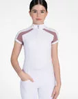 Maximilian YR Aveen Rövid Ujjú Versenying (fehér/lila)