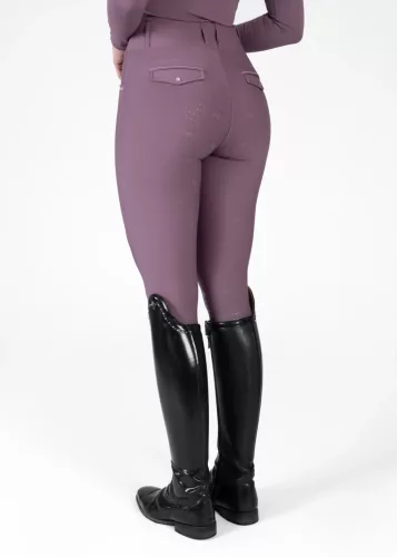 Maximilian Pro lovagló leggings - plum, L