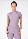 Maximilian Frame női rövid ujjú lovaglófelső - orchidea, L