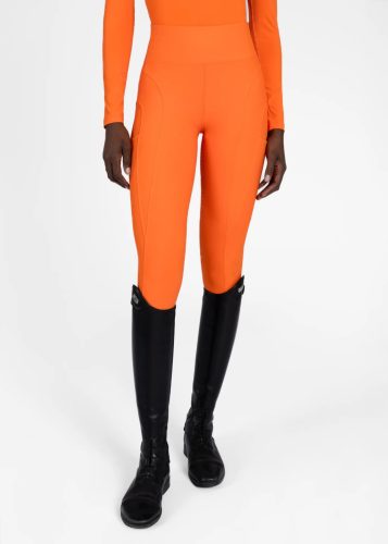 Maximilian Outline női lovaglóleggings - narancssárga, XS