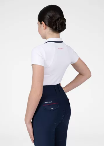 Maximilian YR Concept Rövid Ujjú Póló (fehér), 4XS (125 - 135 cm)