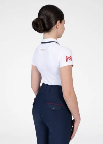 Maximilian YR Concept Rövid Ujjú Póló (fehér), 3XS (135 - 145 cm)