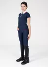 Maximilian YR Concept Rövid Ujjú Póló (tengerészkék), 4XS (125 - 135 cm)