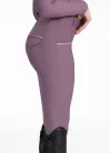 MAXIMILIAN YR Pro Riding Leggings (Full Grip) - Plum, 5XS
