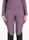 MAXIMILIAN YR Pro Riding Leggings (Full Grip) - Plum, 5XS