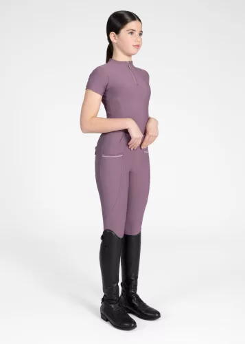 Maximilian YR Rövid Ujjú Alapréteg (szilva), 5XS (115 - 125 cm)