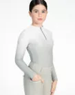 Maximilian YR Ombré Hosszú Ujjú Aláöltözet (laurel), 5XS (115 - 125 cm)