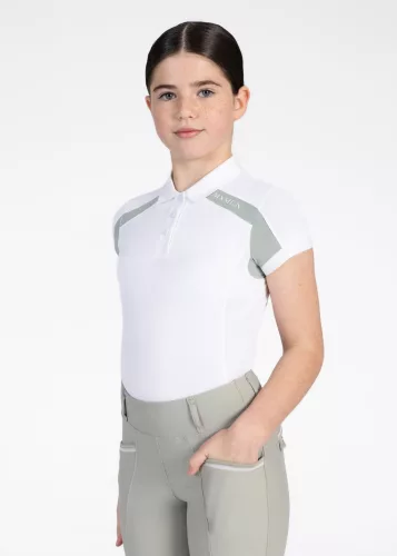 Maximilian YR Aveen Polo Póló (fehér/levélzöld)