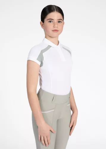 Maximilian YR Aveen Polo Póló (fehér/levélzöld)