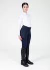 Maximilian YR Tech Lovagló Leggings (tengerészkék), 4XS (125 - 135 cm)
