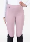 Maximilian YR Tech Lovagló Leggings (mauve), 3XS (135 - 145 cm)