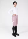 Maximilian YR Tech Lovagló Leggings (mauve), 3XS (135 - 145 cm)