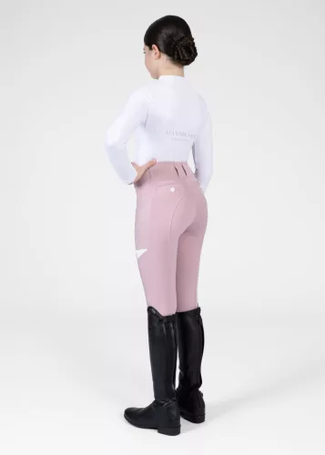 Maximilian YR Tech Lovagló Leggings (mauve), 3XS (135 - 145 cm)