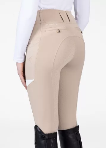 Maximilian YR Tech Lovagló Leggings (bézs)