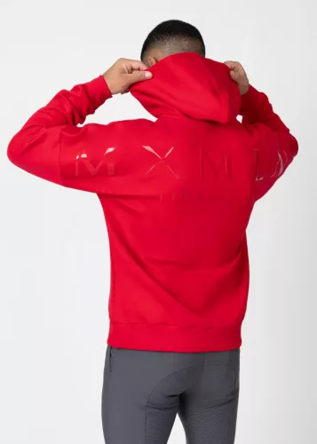 Maximilian Férfi Icon Oversized Kapucnis Pulóver (grenadine), XS