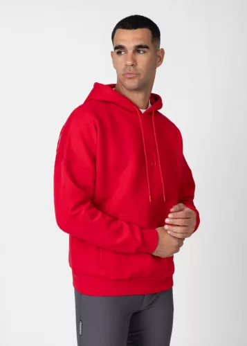 Maximilian Férfi Icon Oversized Kapucnis Pulóver (grenadine), XS