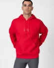 Maximilian Férfi Icon Oversized Kapucnis Pulóver (grenadine), M
