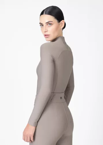 Maximilian Origin Hosszú Ujjú Alapréteg (taupe)