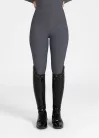 MAXIMILIAN Pro Riding Leggings (Full Grip) - Graphite, XXS